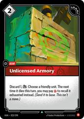 Unlicensed Armory 23 - Riftbound League of Legends OGN kart gorseli