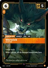 Warwick - Hunter 159 - Riftbound League of Legends OGN kart gorseli