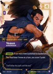 Yasuo - Windrider 205 - Riftbound League of Legends OGN kart gorseli