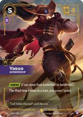 Yasuo - Windrider 205a - Riftbound League of Legends OGN kart gorseli