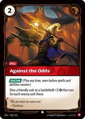 Against The Odds 1 - Riftbound League of Legends SFD kart gorseli