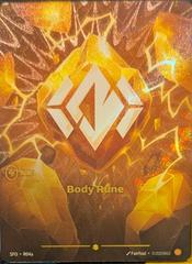 Body Rune R04a - Riftbound League of Legends SFD kart gorseli