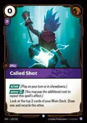 Called Shot 122 - Riftbound League of Legends SFD kart gorseli