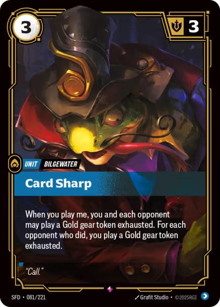 Card Sharp 81 - Riftbound League of Legends SFD kart görseli