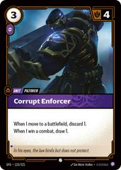 Corrupt Enforcer 123 - Riftbound League of Legends SFD kart gorseli
