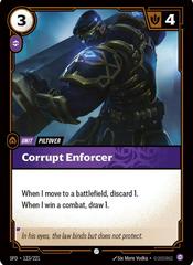 Corrupt Enforcer 123 - Riftbound League of Legends SFD kart gorseli