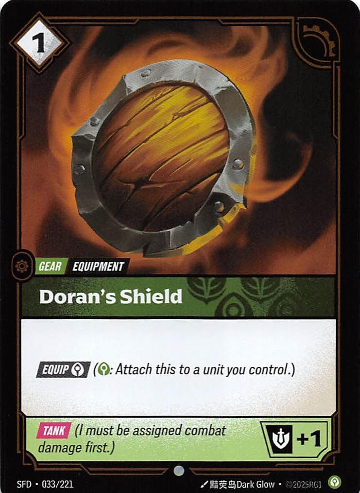 Doran's Shield 33 - Riftbound League of Legends SFD kart görseli