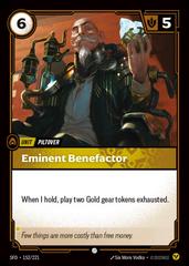 Eminent Benefactor 152 - Riftbound League of Legends SFD kart gorseli