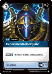 Experimental Hexplate 73 - Riftbound League of Legends SFD kart gorseli