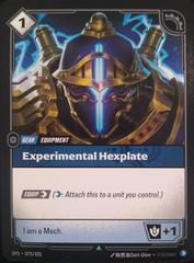 Experimental Hexplate 73 - Riftbound League of Legends SFD kart gorseli