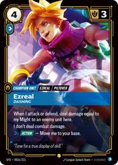 Ezreal - Dashing 82a - Riftbound League of Legends SFD kart gorseli