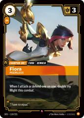Fiora - Peerless 110 - Riftbound League of Legends SFD kart gorseli