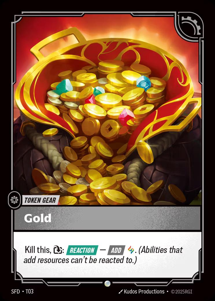 Gold / Buff T02 - Riftbound League of Legends SFD kart görseli