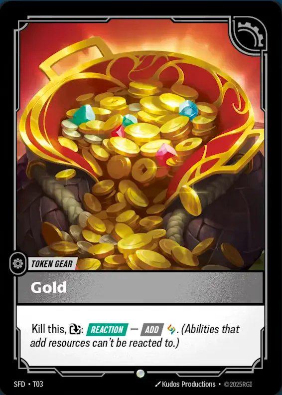 Gold T03 - Riftbound League of Legends SFD kart görseli