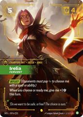 Irelia - Fervent 57a - Riftbound League of Legends SFD kart gorseli