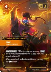 Jax - Unrelenting 119 - Riftbound League of Legends SFD kart gorseli