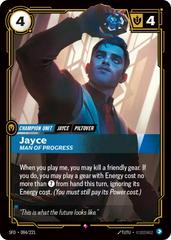 Jayce - Man of Progress 84 - Riftbound League of Legends SFD kart gorseli
