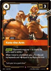 Kato the Arm 112 - Riftbound League of Legends SFD kart gorseli