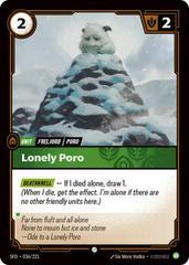 Lonely Poro 36 istek listesi kartı