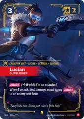 Lucian - Gunslinger 28a - Riftbound League of Legends SFD kart gorseli