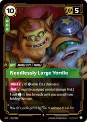 Needlessly Large Yordle 55 - Riftbound League of Legends SFD kart gorseli