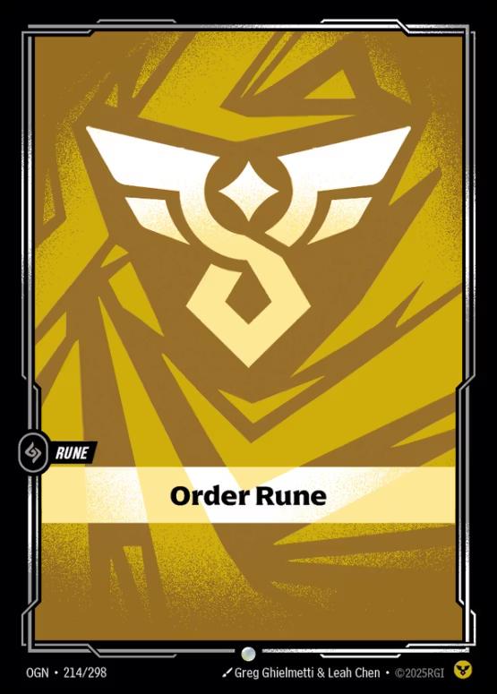 Order Rune R06 - Riftbound League of Legends SFD kart görseli