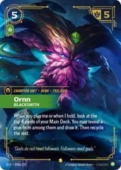 Ornn - Blacksmith 58a - Riftbound League of Legends SFD kart gorseli