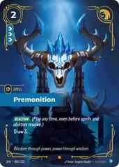Premonition 87 - Riftbound League of Legends SFD kart gorseli