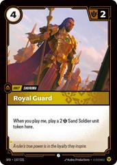 Royal Guard 157 - Riftbound League of Legends SFD kart gorseli