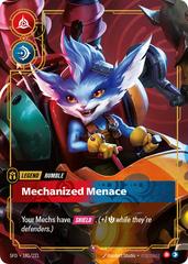 Rumble - Mechanized Menace 181 - Riftbound League of Legends SFD kart gorseli