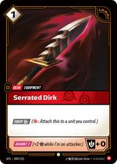 Serrated Dirk 9 - Riftbound League of Legends SFD kart gorseli