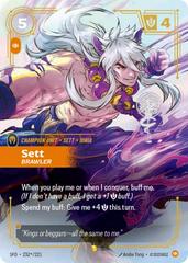 Sett - Brawler 232 - Riftbound League of Legends SFD kart gorseli