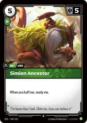 Simian Ancestor 47 - Riftbound League of Legends SFD kart gorseli