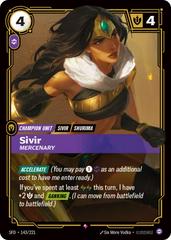 Sivir - Mercenary 143 - Riftbound League of Legends SFD kart gorseli