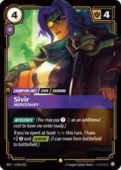 Sivir - Mercenary 143a - Riftbound League of Legends SFD kart gorseli