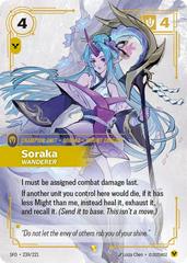 Soraka - Wanderer 239 - Riftbound League of Legends SFD kart gorseli
