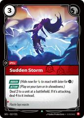 Sudden Storm 17 - Riftbound League of Legends SFD kart gorseli