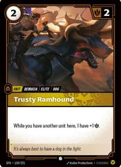 Trusty Ramhound 159 - Riftbound League of Legends SFD kart gorseli