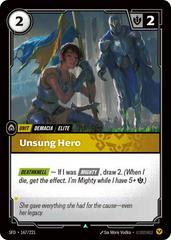 Unsung Hero 167 - Riftbound League of Legends SFD kart gorseli