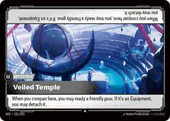 Veiled Temple 221 - Riftbound League of Legends SFD kart gorseli