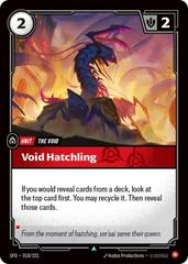 Void Hatchling 18 - Riftbound League of Legends SFD kart gorseli