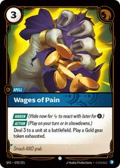 Wages of Pain 70 - Riftbound League of Legends SFD kart gorseli