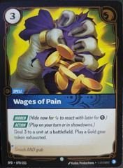 Wages of Pain 70 - Riftbound League of Legends SFD kart gorseli