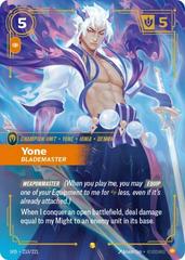 Yone - Blademaster 233 - Riftbound League of Legends SFD kart gorseli