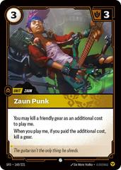 Zaun Punk 160 - Riftbound League of Legends SFD kart gorseli