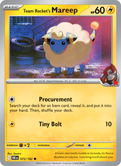 Team Rocket's Mareep