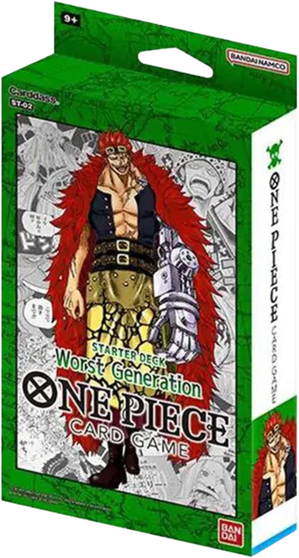 ST02: Worst Generation - One Piece TCG set görseli