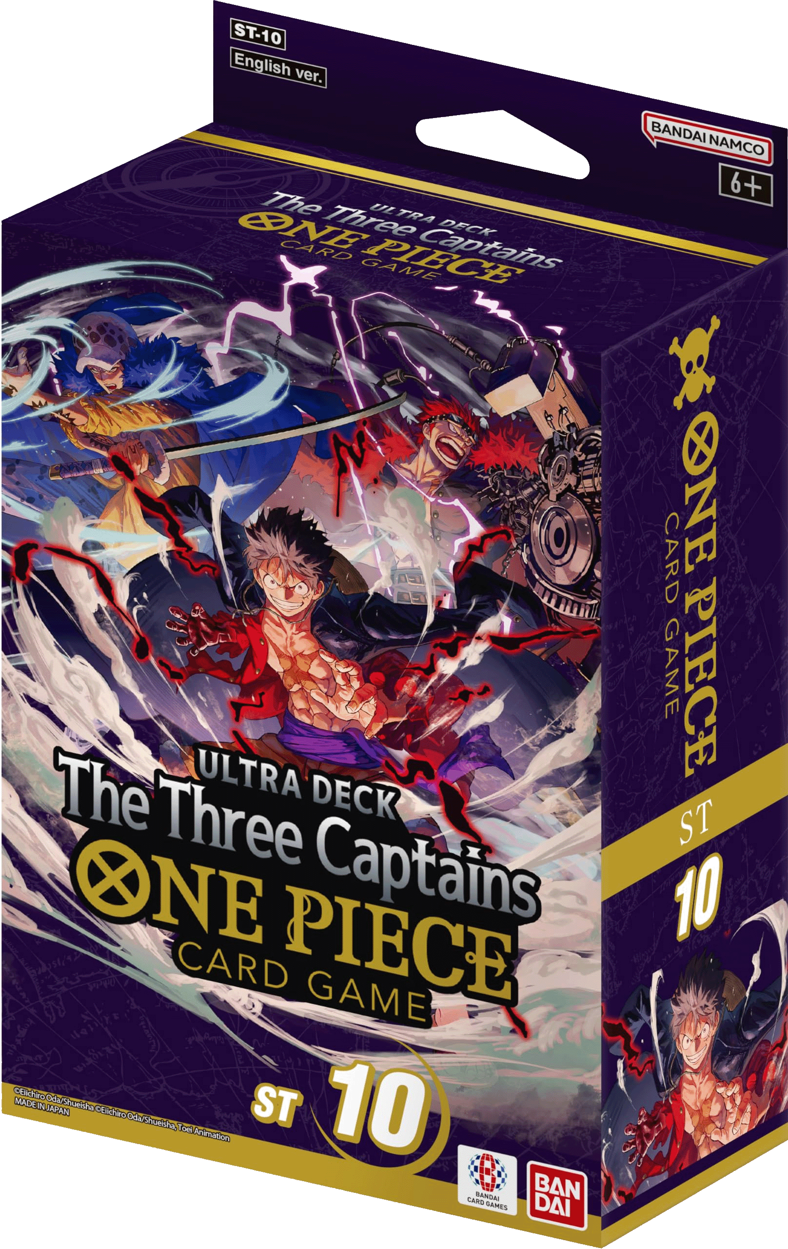 ST10: The Three Captains - One Piece TCG set görseli