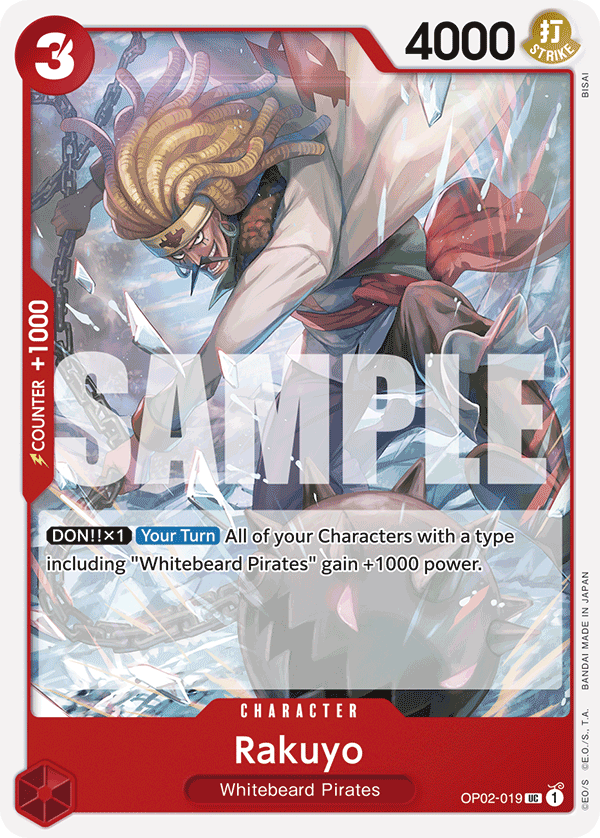 Rakuyo OP02-019 - ST15: Edward Newgate kart görseli