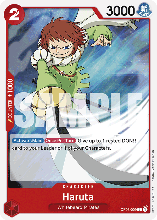 Haruta OP03-009 - ST15: Edward Newgate kart görseli